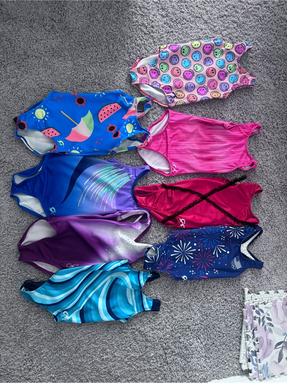 Girls GK Leotard lot